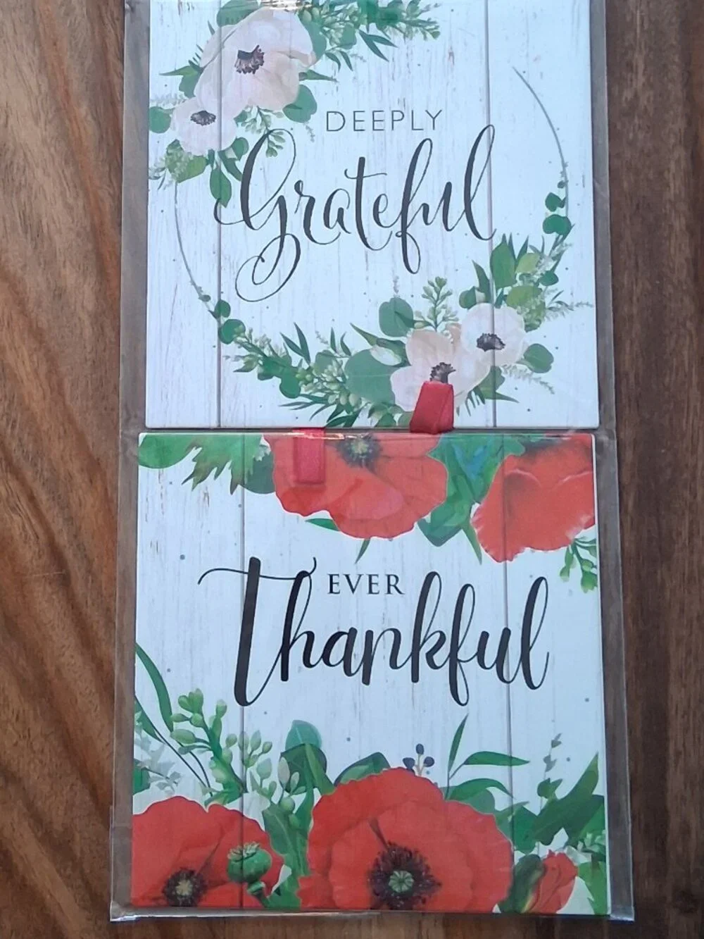 Mother's Day Decor Bundle: Angel Wall Hanging, Mom Heart, & Floral Plaque Set - Picture 7 of 7